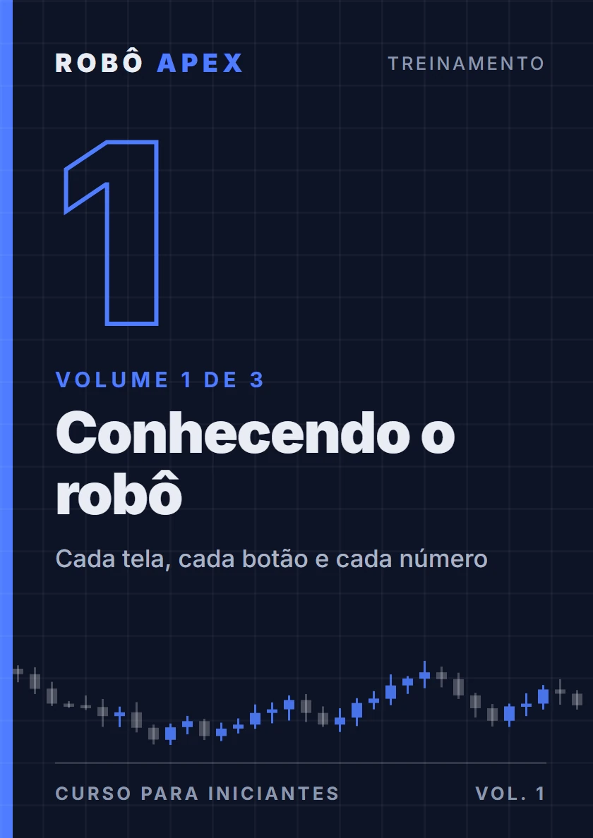 Capa do volume 1: Conhecendo o robô
